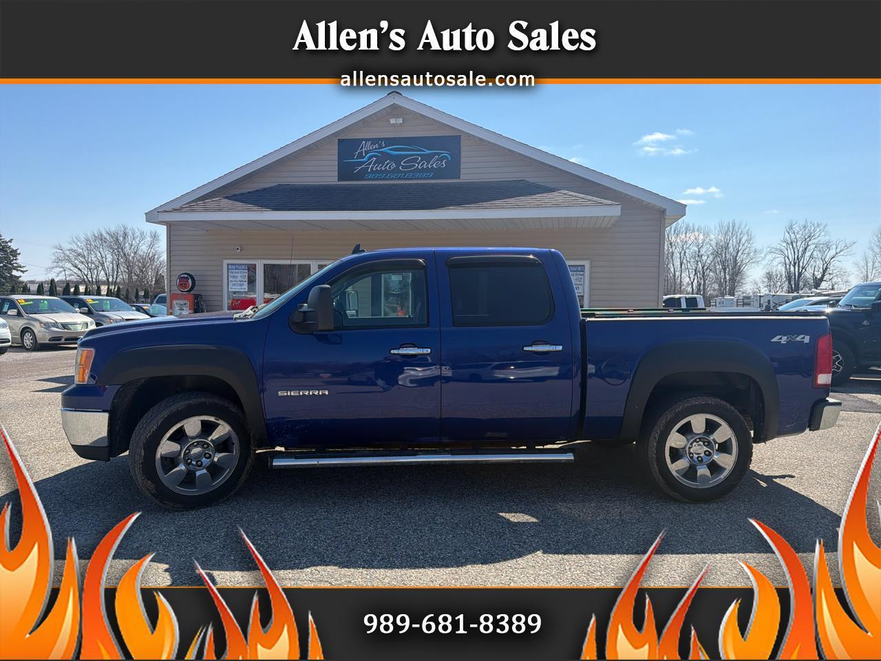 GMC Sierra 1500 4WD Crew Cab 143.5" SLT 2010