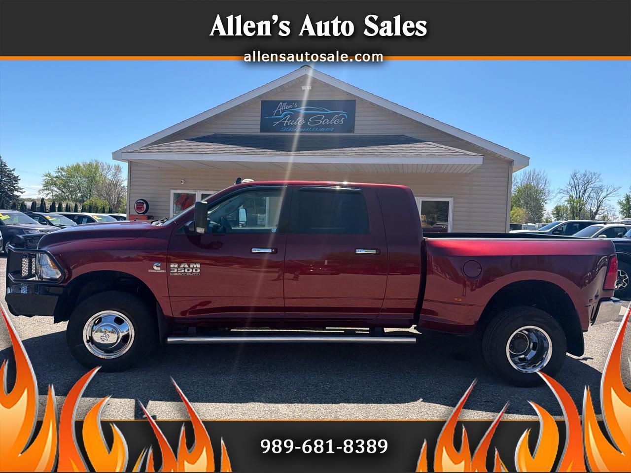 RAM 3500 4WD Mega Cab 160.5" Big Horn 2016
