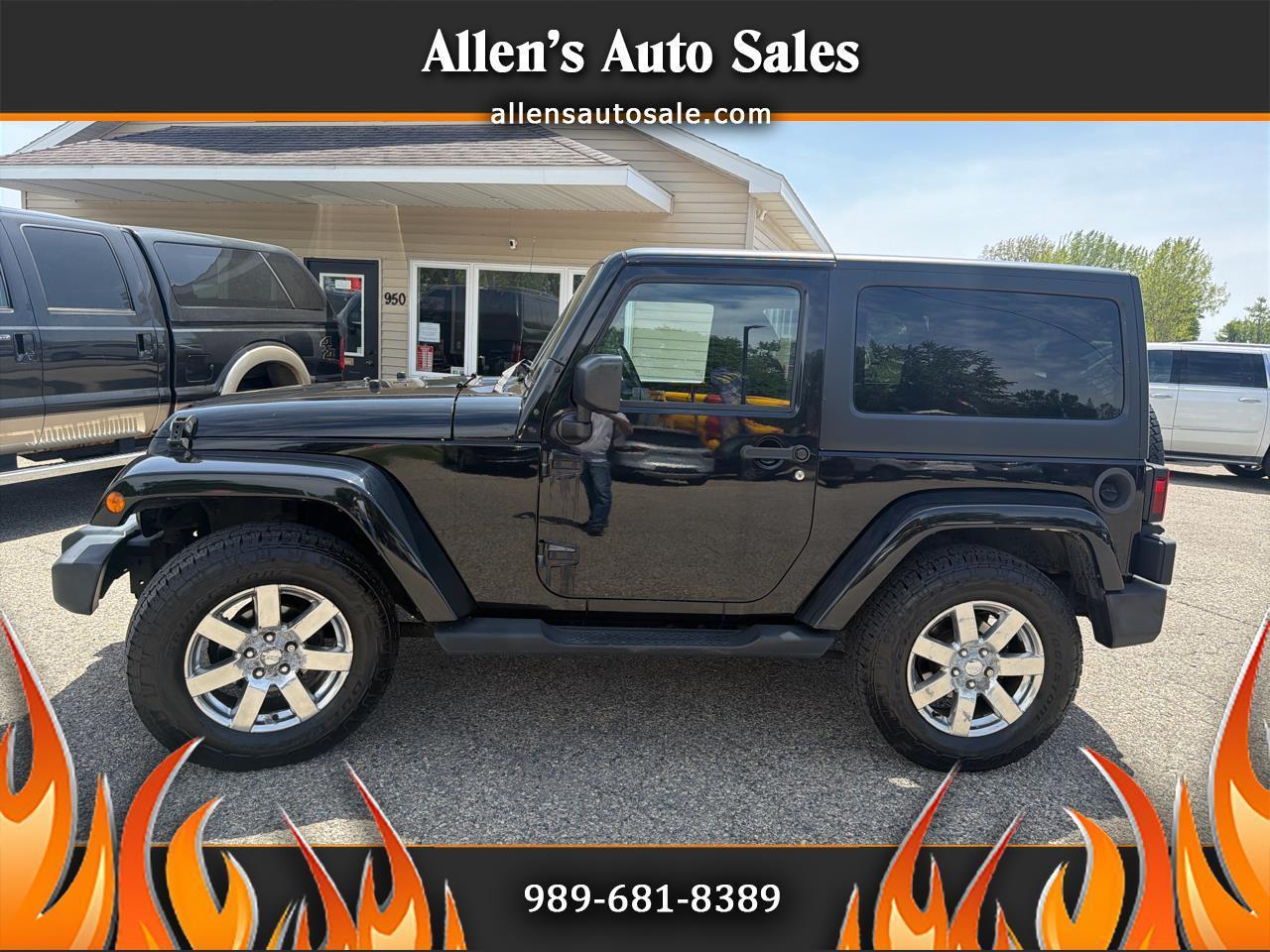 2013 Jeep Wrangler 4WD 2dr Sahara