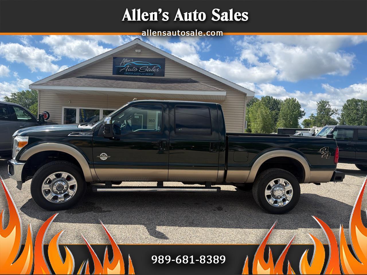 Ford Super Duty F-350 SRW 4WD Crew Cab 156" Lariat 2013