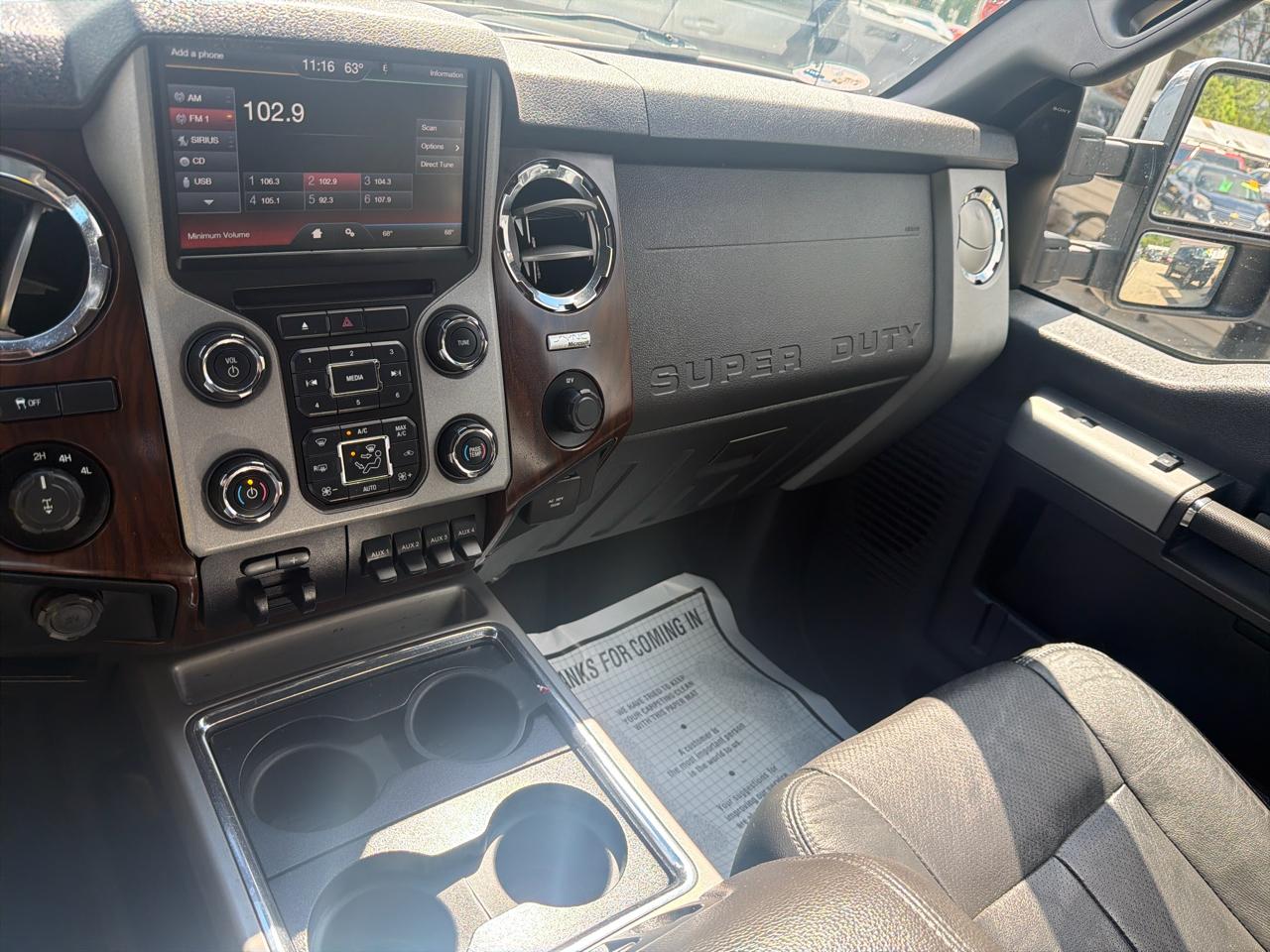 Ford Super Duty F-350 SRW 4WD Crew Cab 156" Lariat 2013