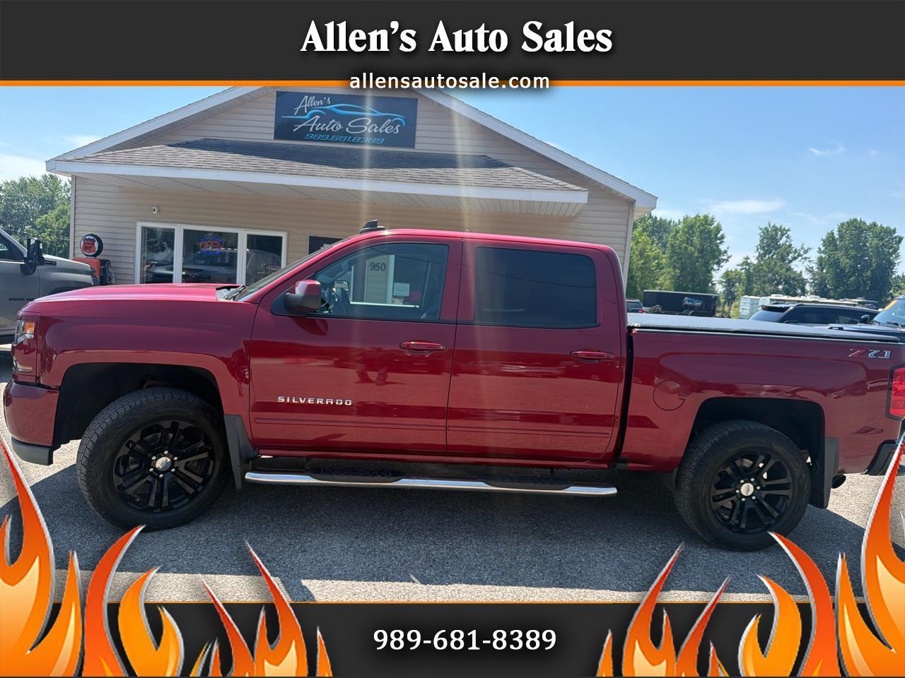 2018 Chevrolet Silverado 1500 4WD Crew Cab 143.5" LT w/2LT