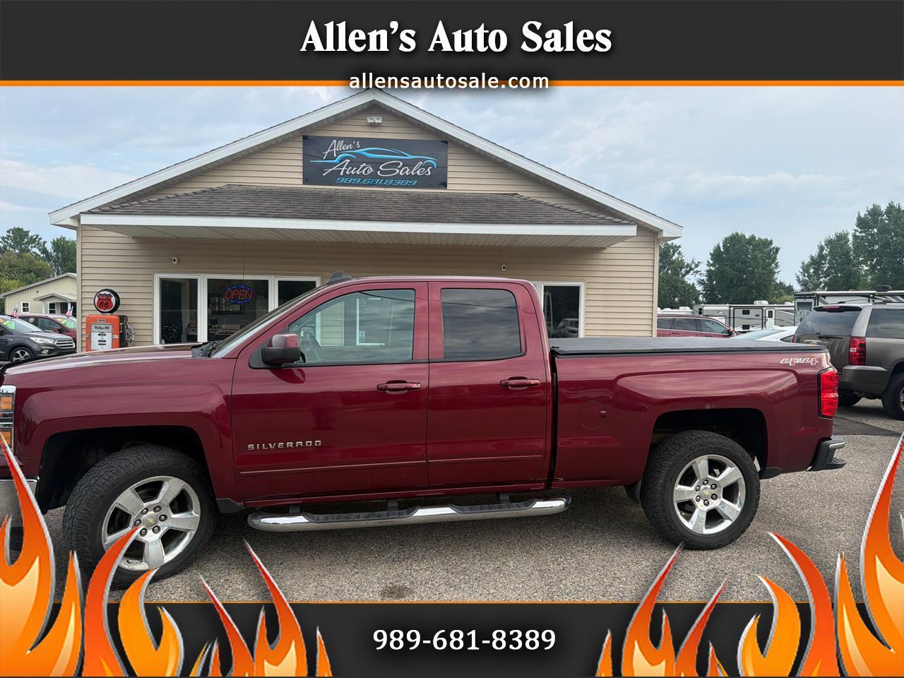 2015 Chevrolet Silverado 1500 4WD Double Cab 143.5" LT w/1LT