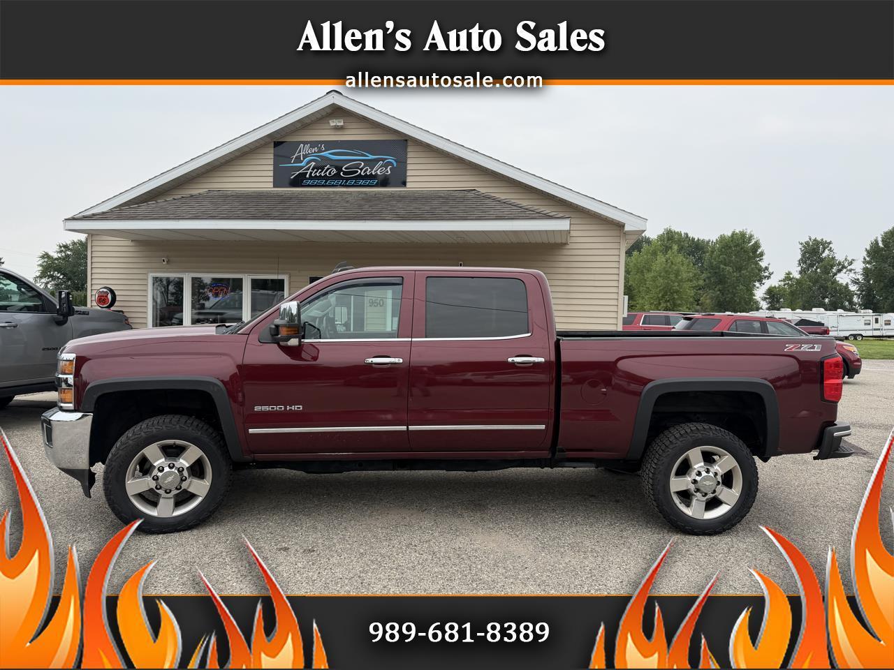 2016 Chevrolet Silverado 2500HD 4WD Crew Cab 153.7" LTZ