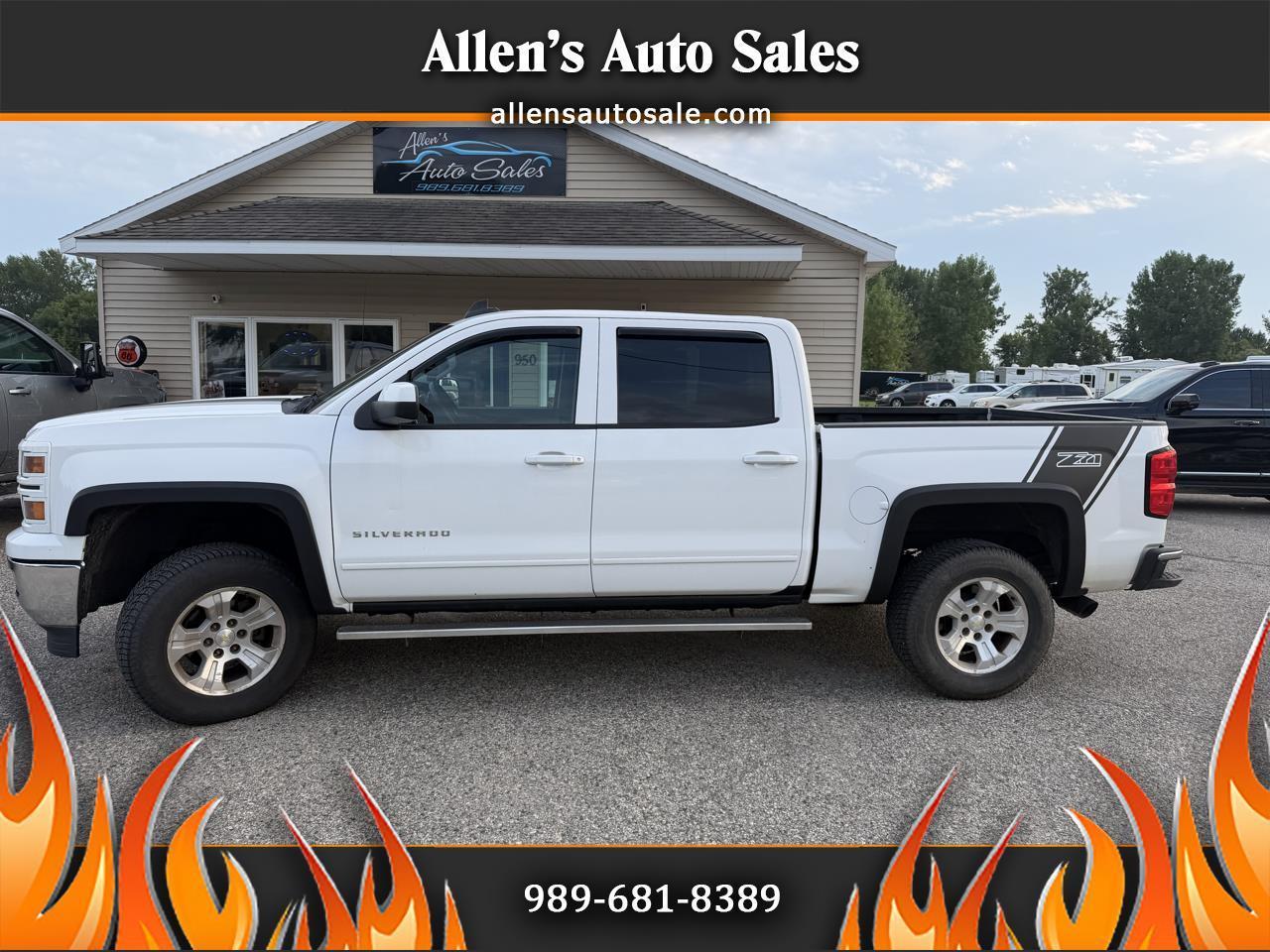 2015 Chevrolet Silverado 1500 4WD Crew Cab 143.5" LT w/1LT