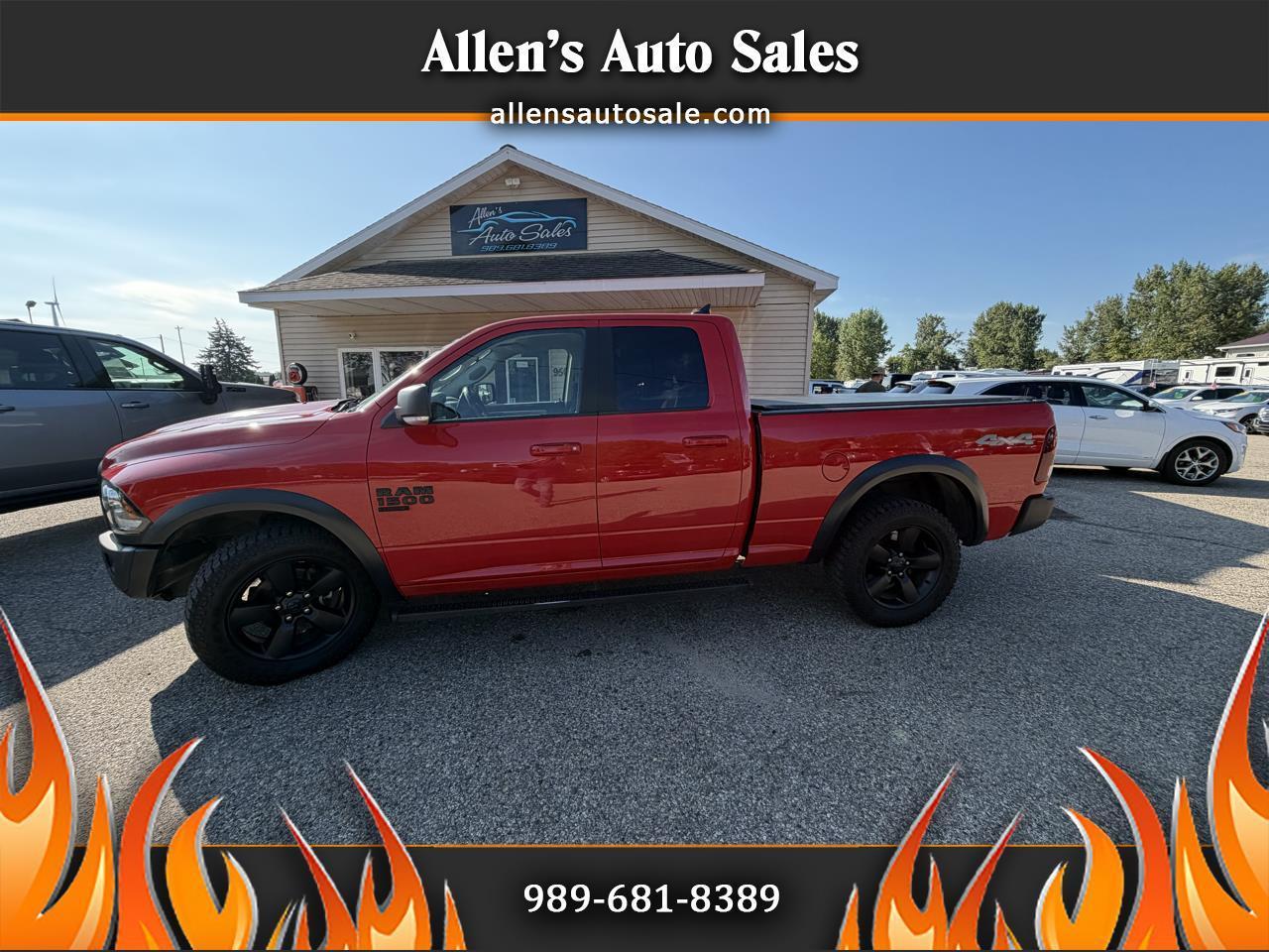 2019 RAM 1500 Classic Warlock 4x4 Quad Cab 6'4" Box