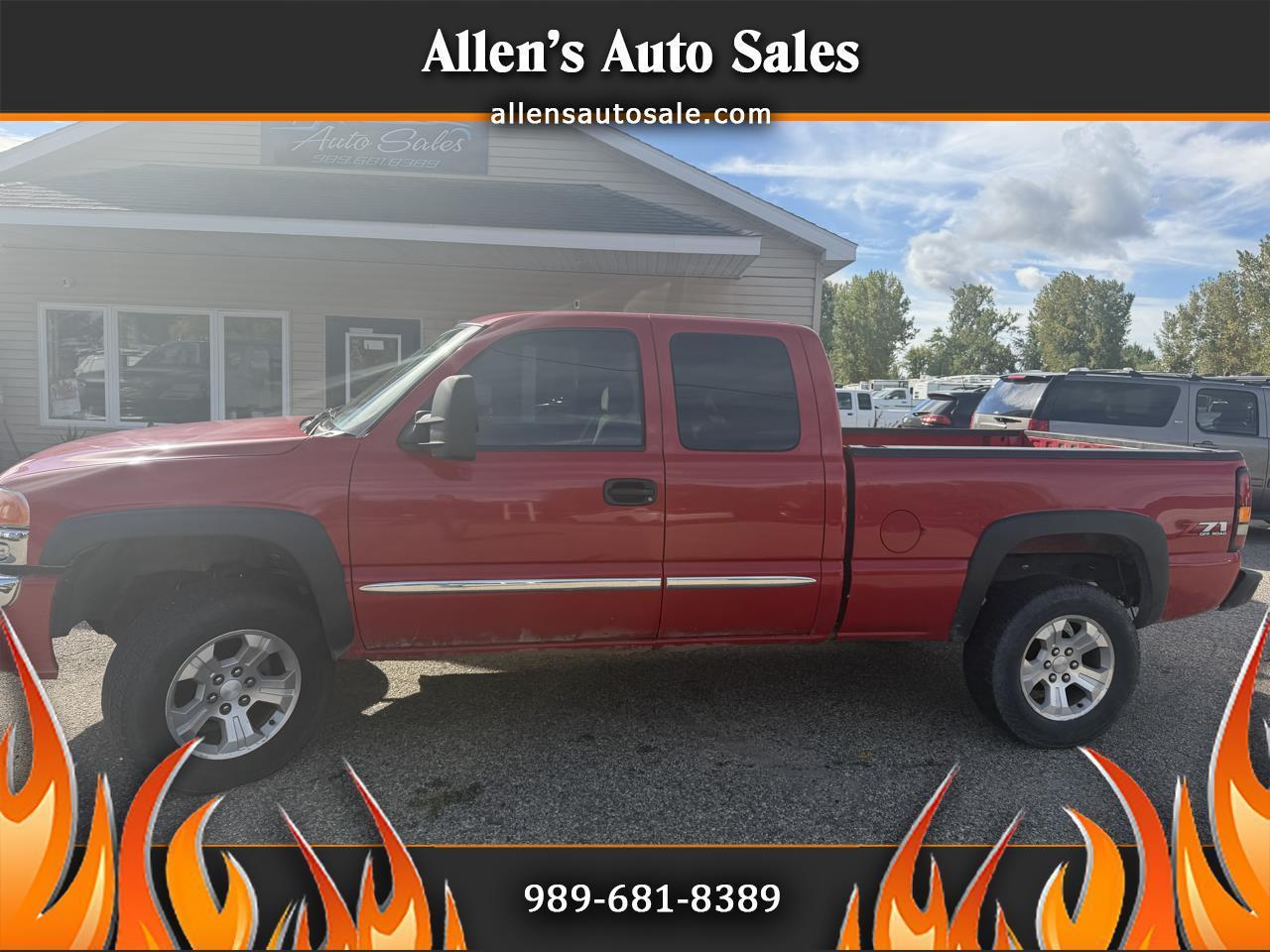 2006 GMC Sierra 1500 Ext Cab 143.5" WB 4WD SLE1