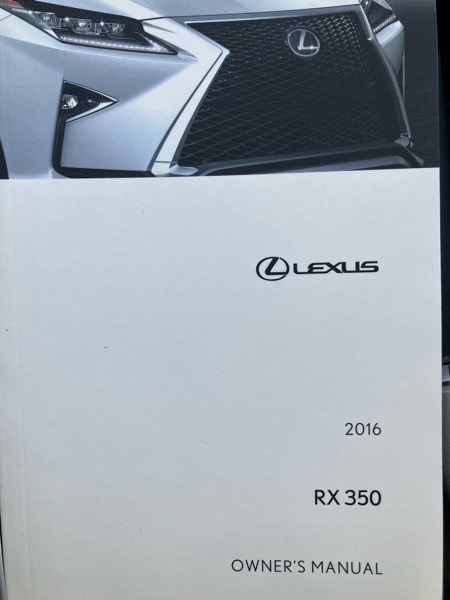 Lexus RX 350 FWD 4dr 2016