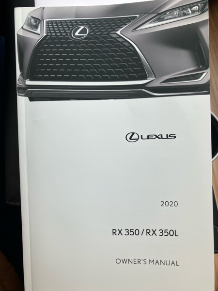 Lexus RX RX 350L AWD 2020