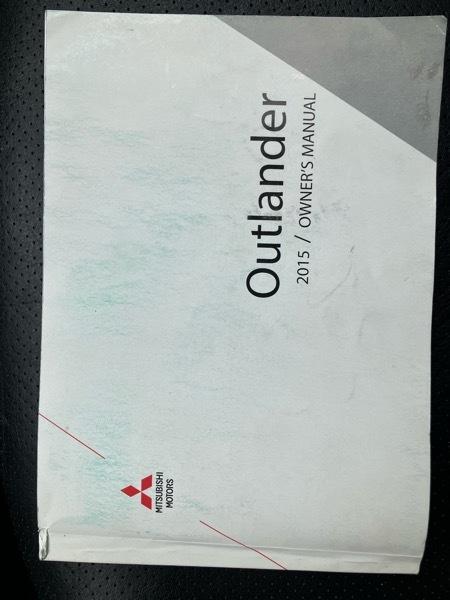 Mitsubishi Outlander 4WD 4dr GT 2015