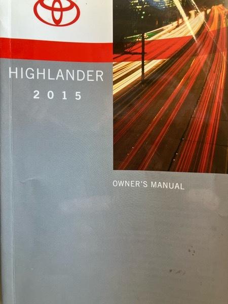 Toyota Highlander AWD 4dr V6 Limited (Natl) 2015