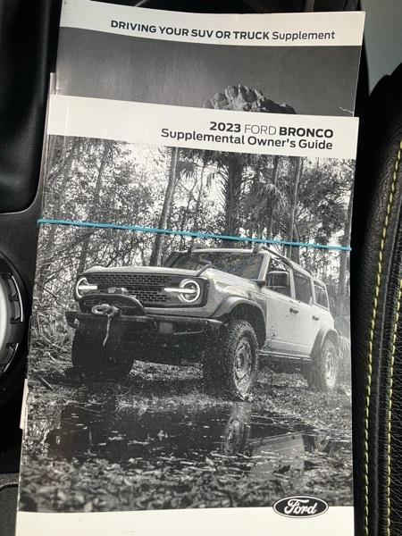 Ford Bronco Outer Banks 4 Door 4x4 2023