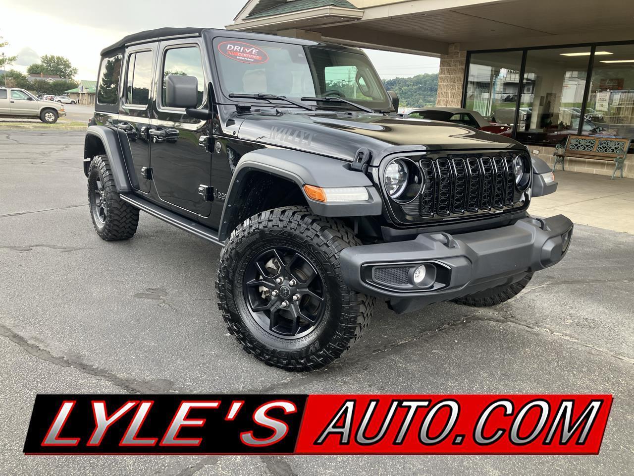 Jeep Wrangler Willys 4 Door 4x4 2024