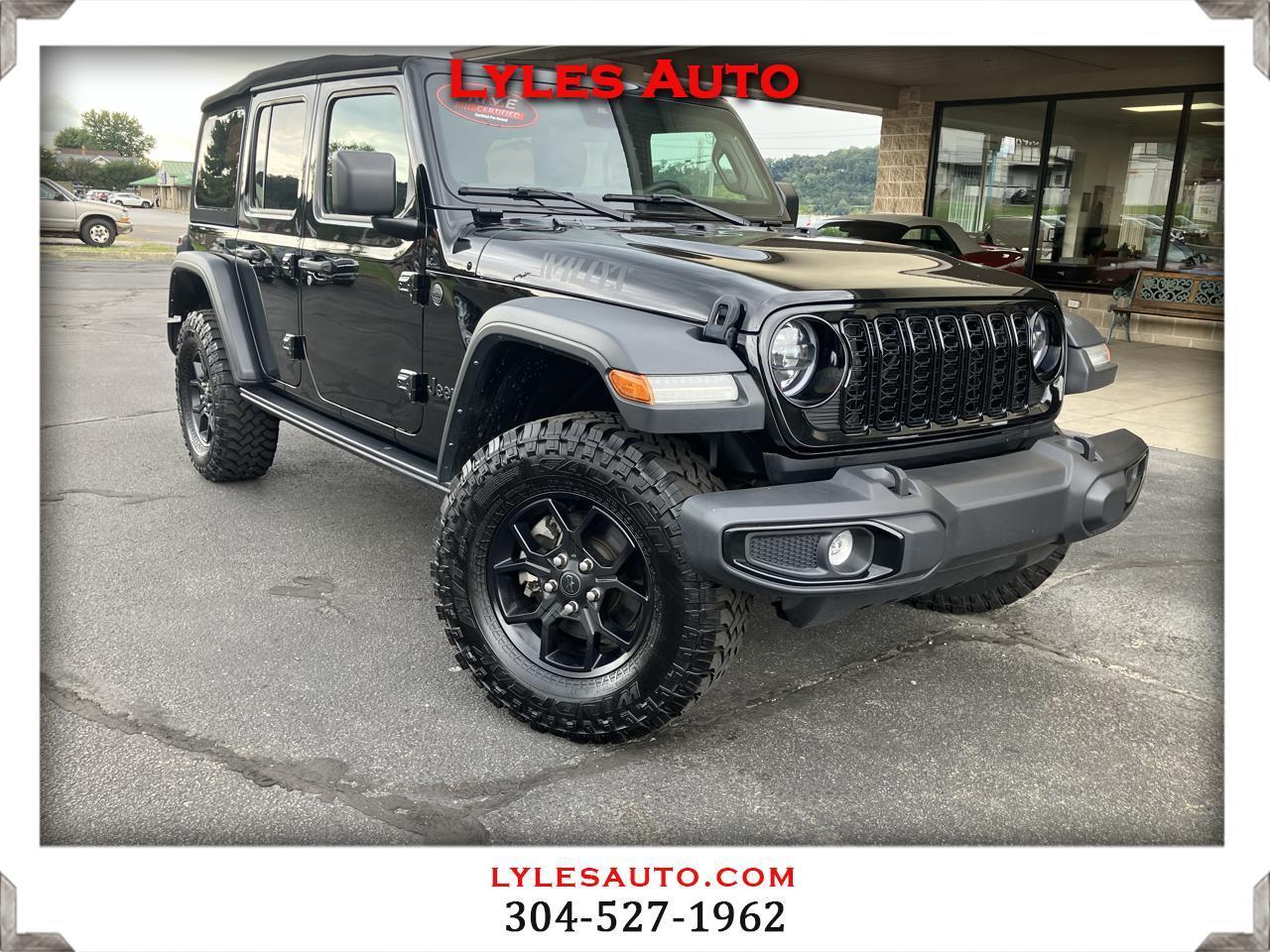 2024 Jeep Wrangler Willys 4 Door 4x4
