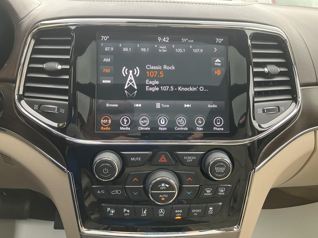 Jeep Grand Cherokee Overland 4x4 2019