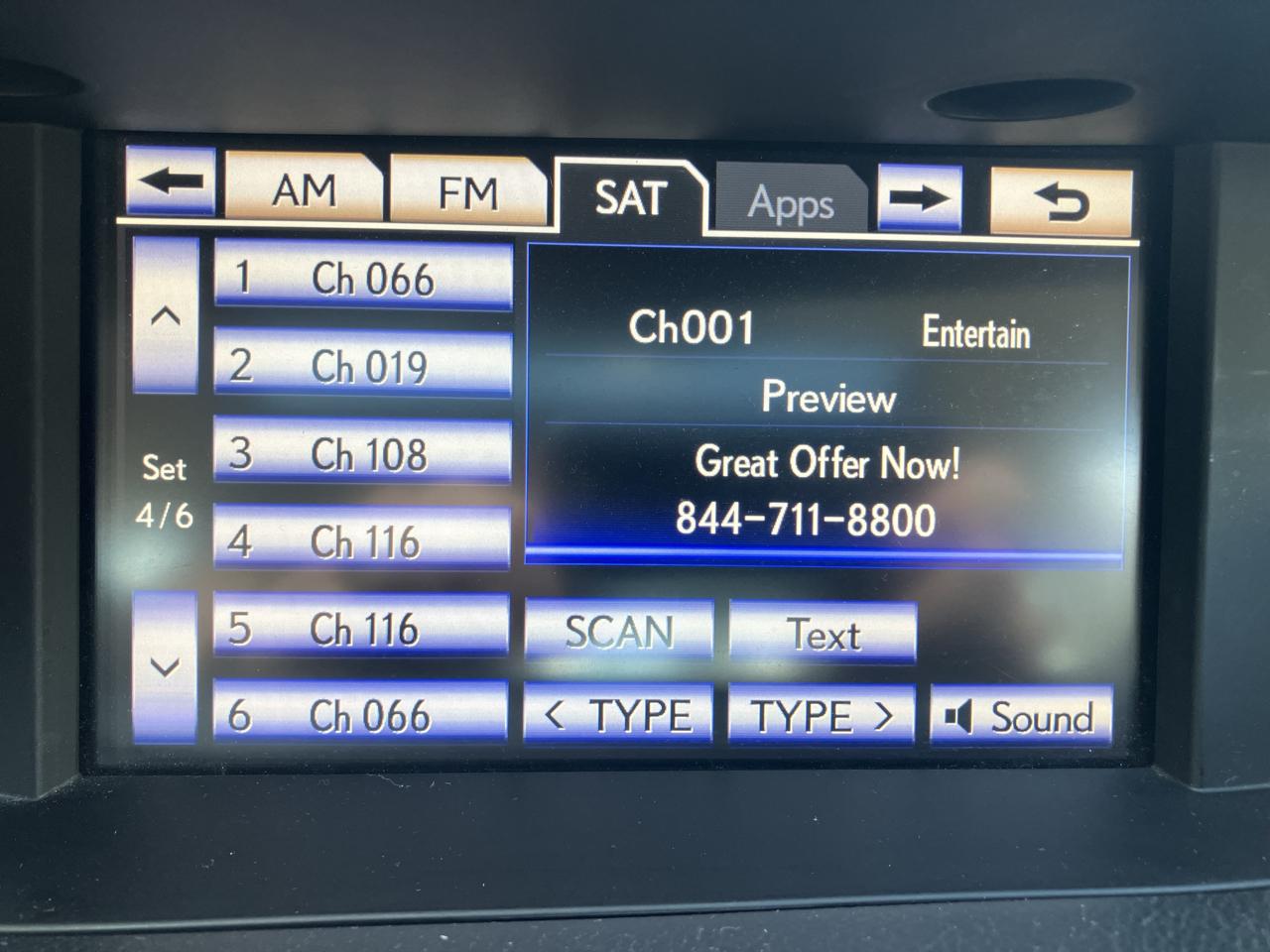 Lexus ES 350 4dr Sdn 2014