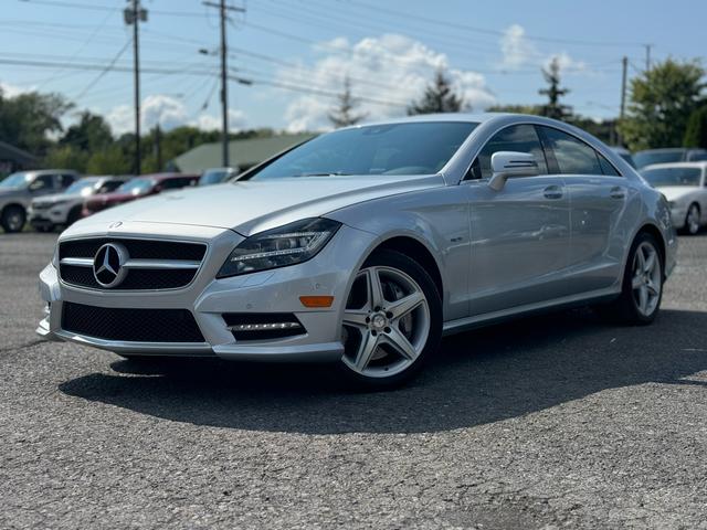 Silver 2012 Mercedes-Benz CLS Sedan Rear-Wheel Drive Automatic