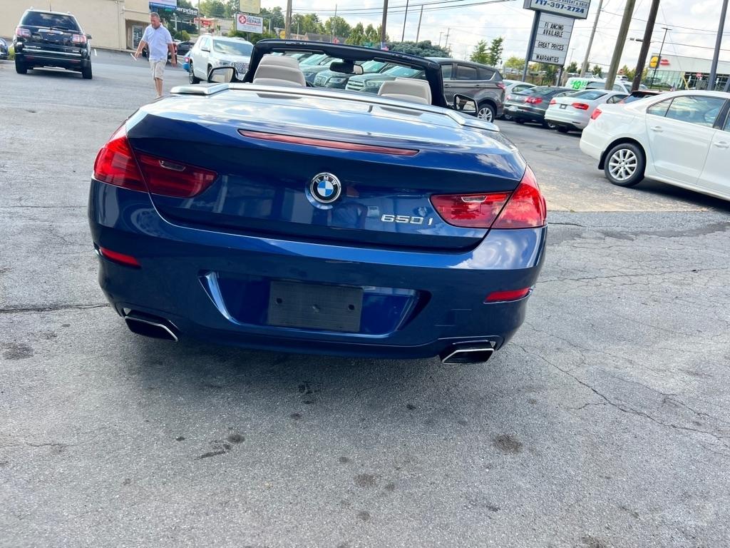 BMW 6-Series 650i Convertible 2012