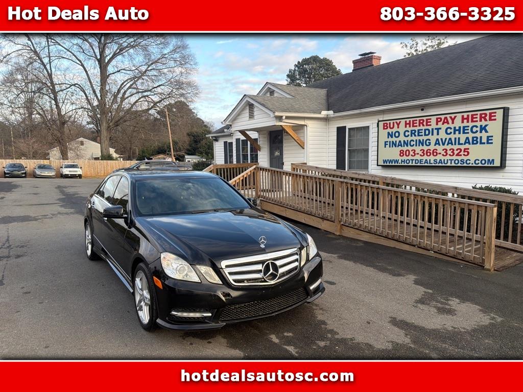 Mercedes-Benz E-Class E350 4MATIC Sedan 2013