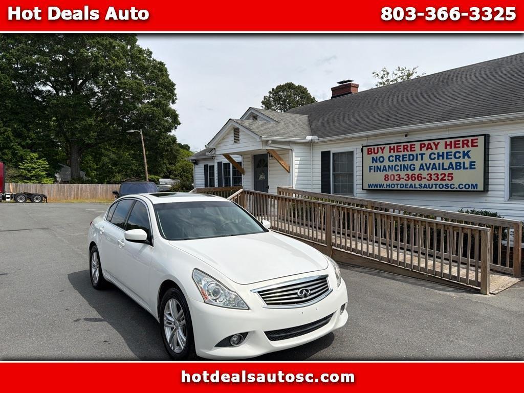 Infiniti G Sedan 37x AWD 2013