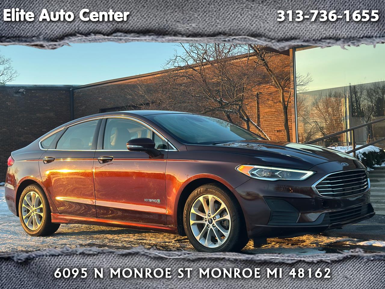 2019 Ford Fusion Hybrid SEL