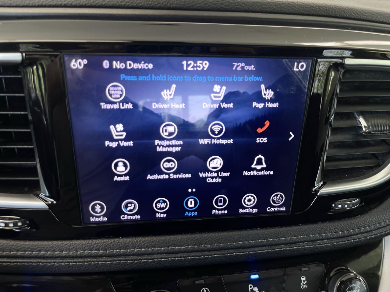 Chrysler Pacifica Limited 2020