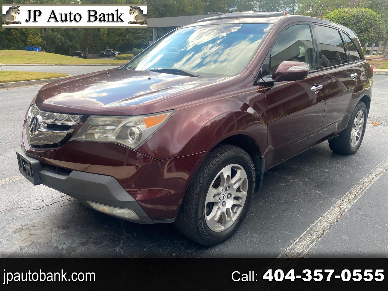 2007 Acura MDX Tech Package with Rear DVD System