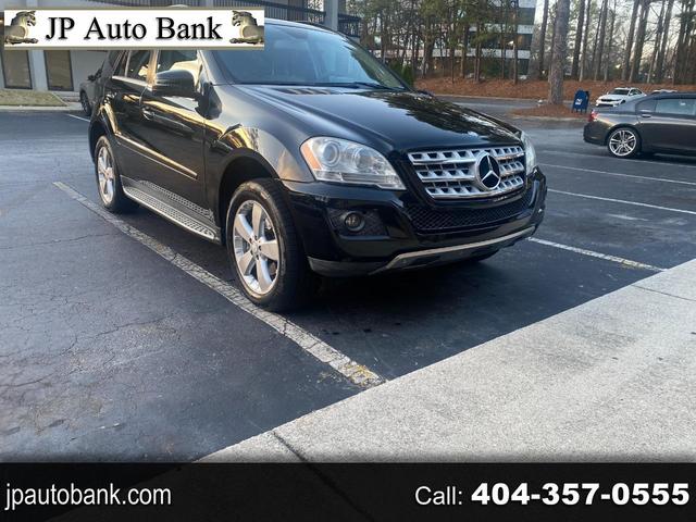 Black 2011 Mercedes-Benz M-Class ML 350 SUV / Crossover Rear-Wheel Drive 6-Speed Automatic