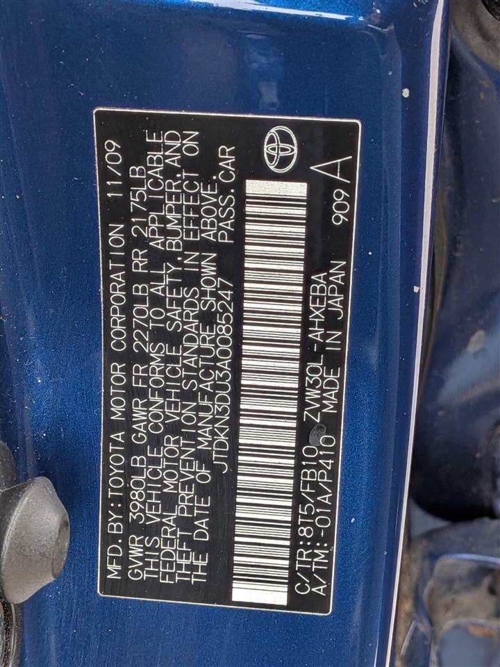 Toyota Prius Prius II 2010