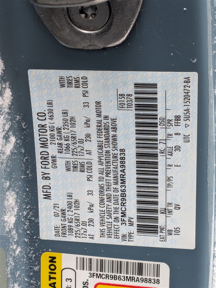 Ford Bronco Sport Big Bend 2021