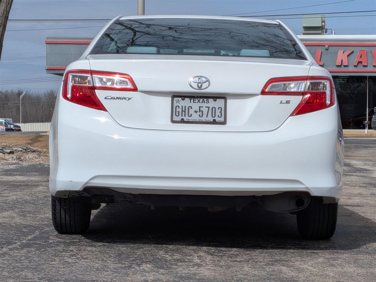 Toyota Camry LE 2013