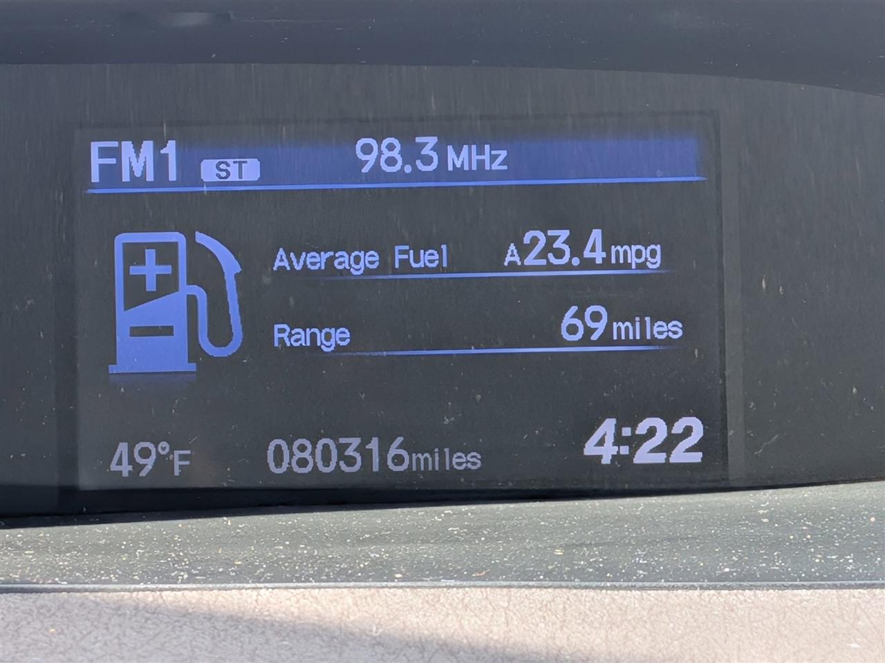 Honda Civic EX Sedan 5-Speed AT 2012