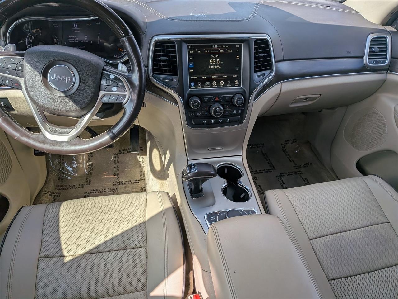 Jeep Grand Cherokee Overland 4D SUV 4WD 2015