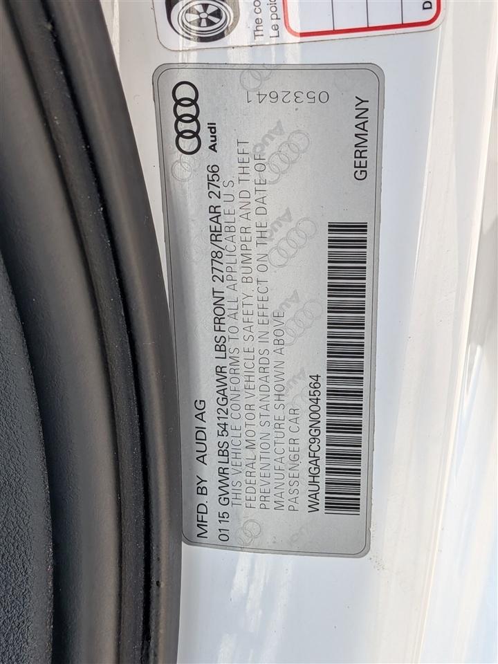 Audi A6 3.0T Prestige quattro 2016