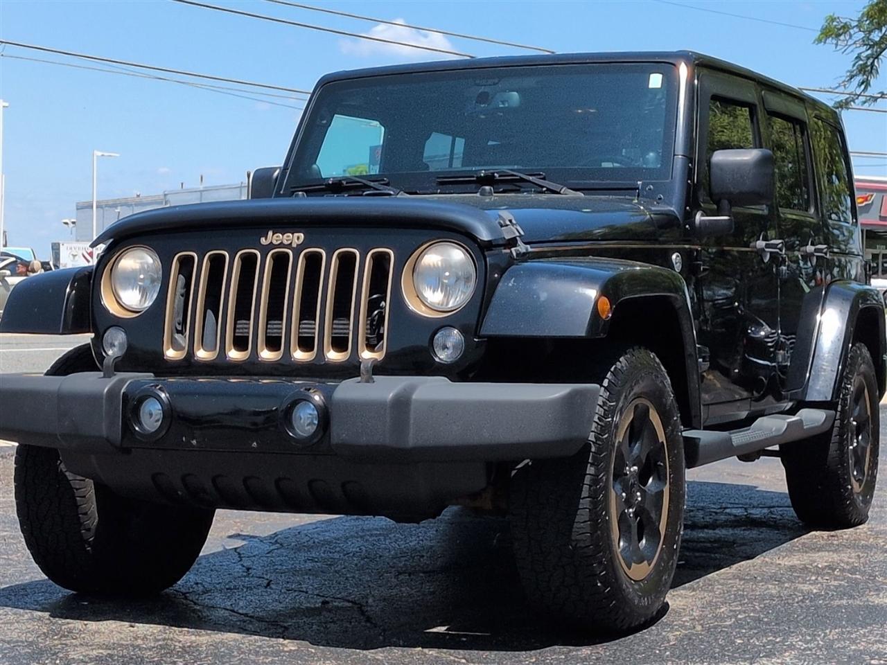 Jeep Wrangler Unlimited Sahara 4D SUV 4WD 2014