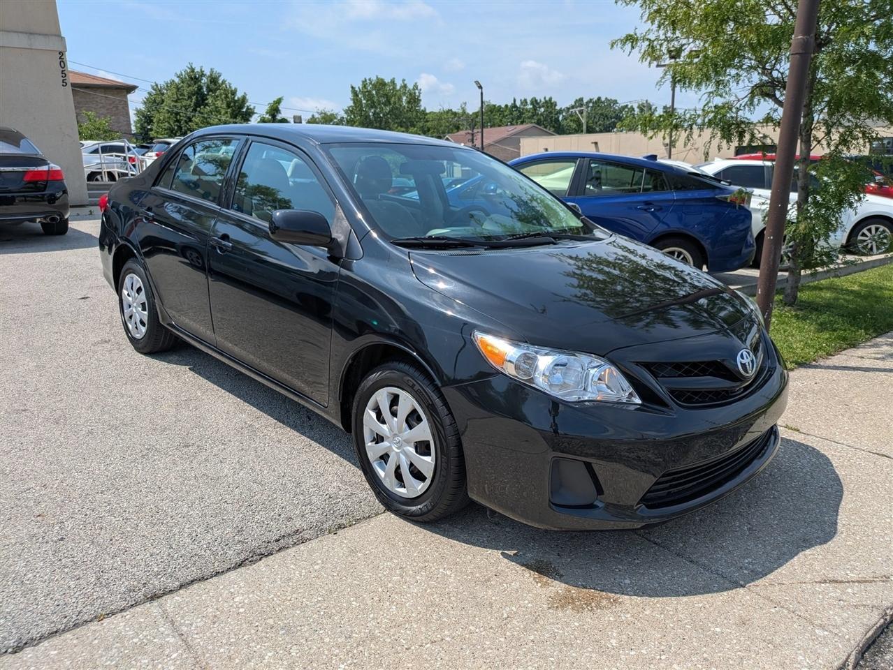 Black 2011 Toyota Corolla Sedan Front-Wheel Drive Automatic