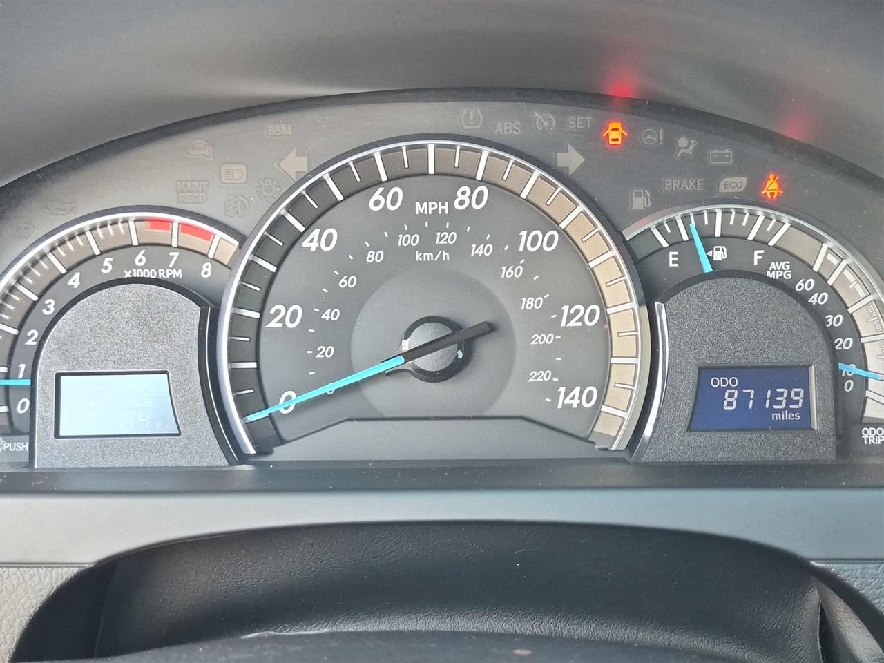 Toyota Camry SE Sport 2014