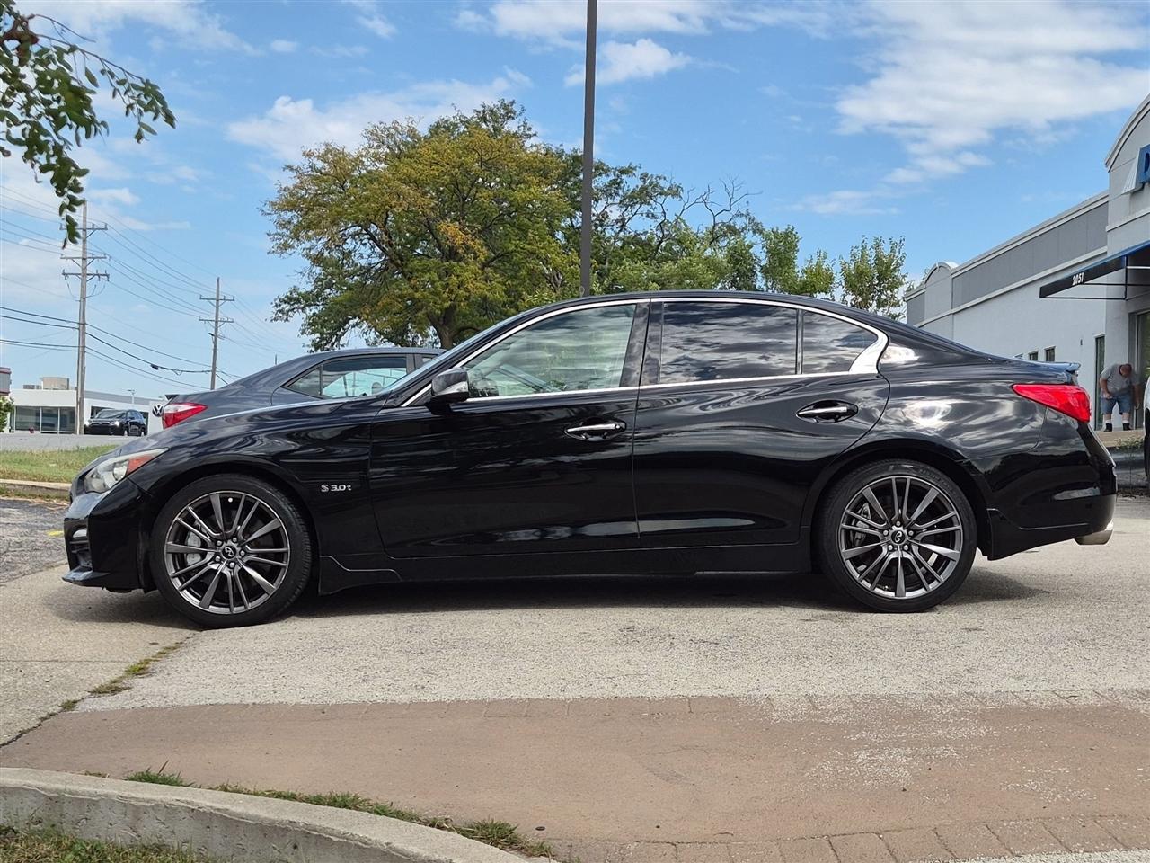 Infiniti Q50 Red Sport 400 AWD 2016