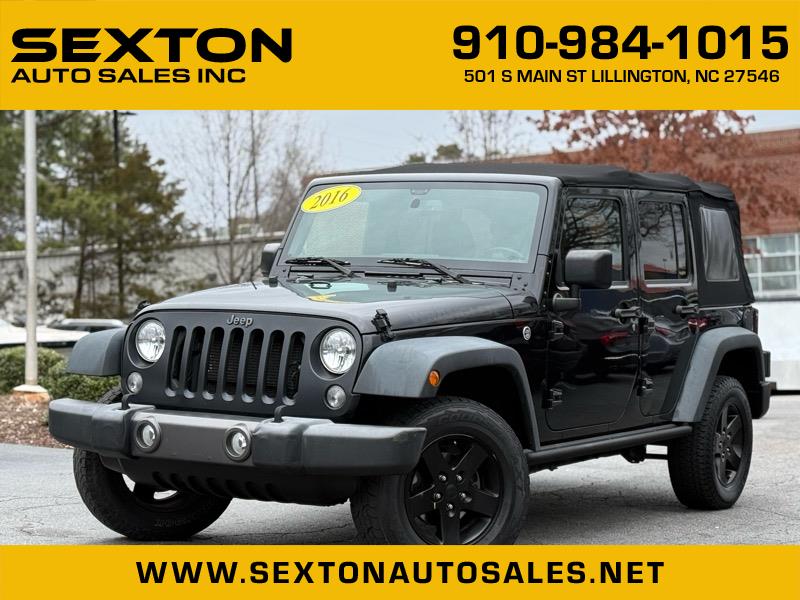 2016 Jeep Wrangler Unlimited Sport 4WD