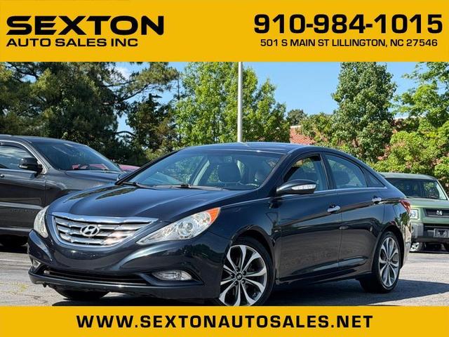 Blue 2013 Hyundai Sonata Sedan Front-Wheel Drive Automatic