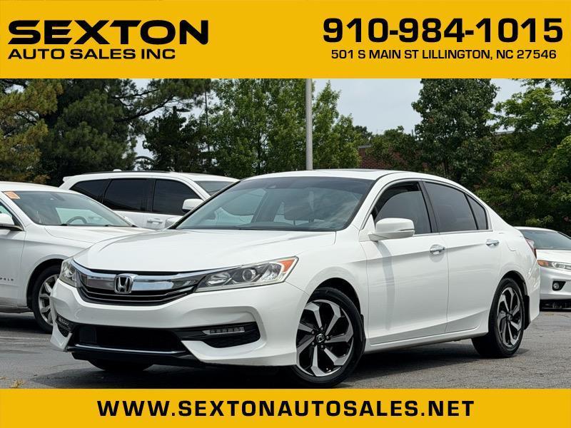 Honda Accord EX-L Sedan V6 CVT w/ Honda Sensing 6-Spd AT 2016