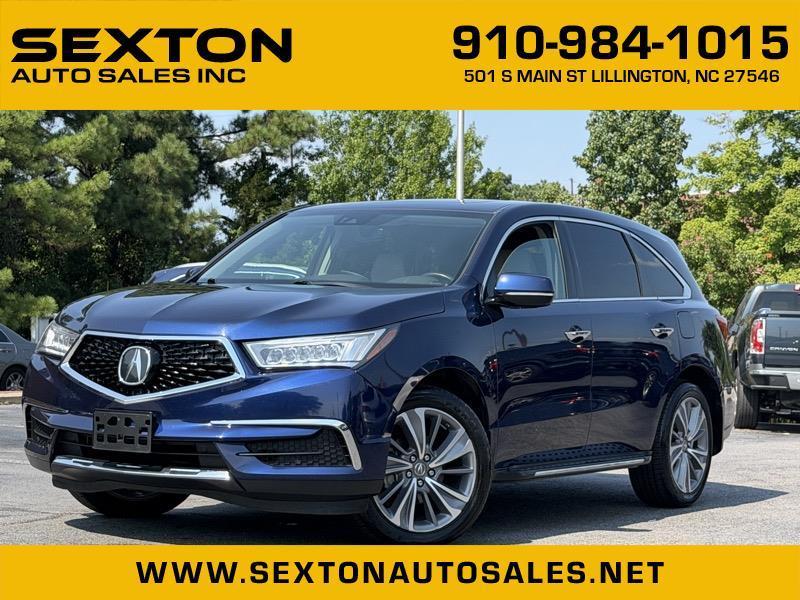 2018 Acura MDX SH-AWD 9-Spd AT w/Tech Package