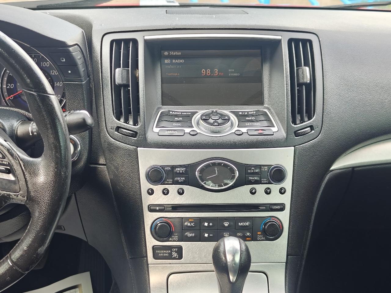 Infiniti G37 Coupe  2009