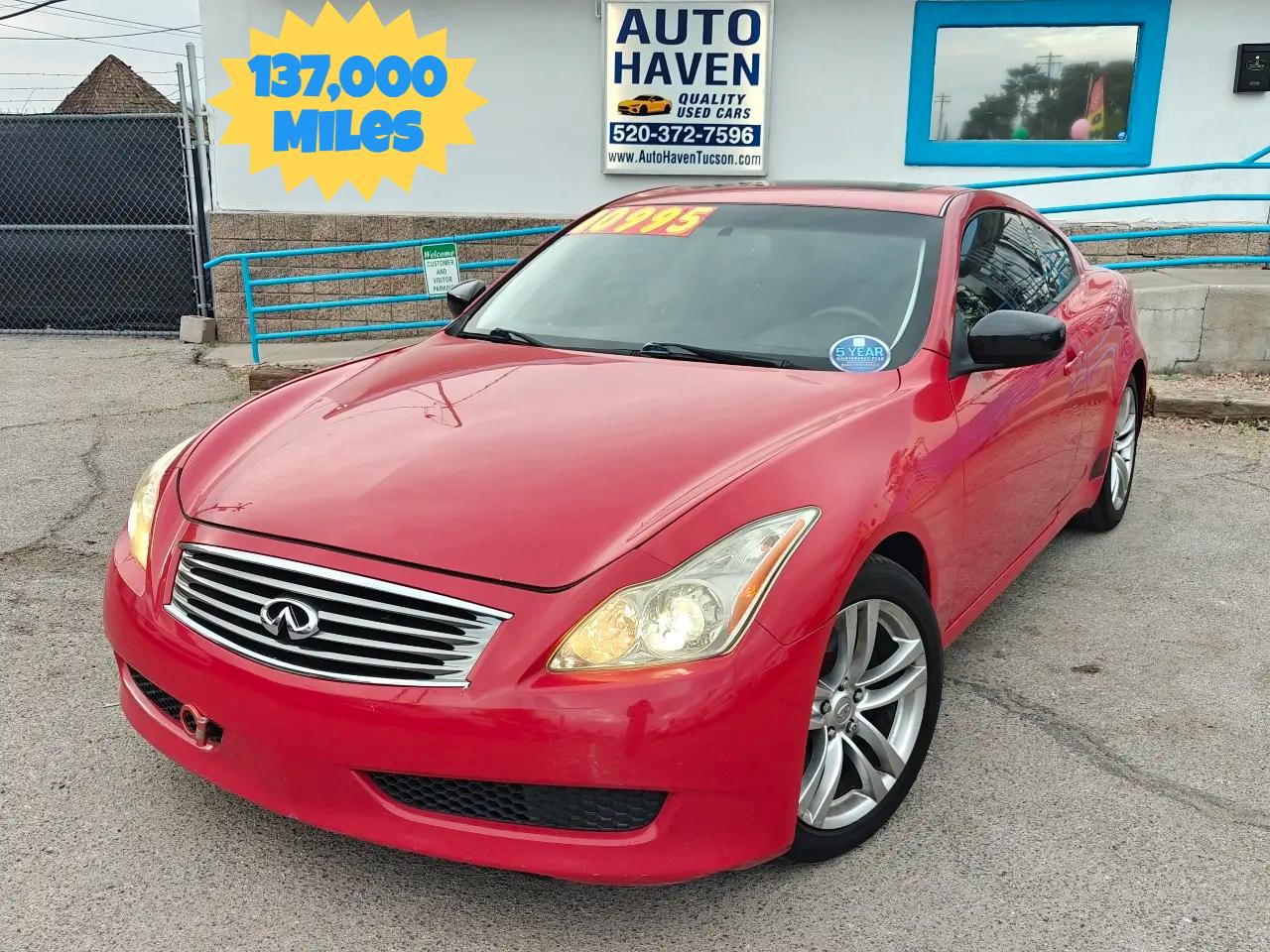 2009 Infiniti G37 Coupe 2dr Journey 137K Miles