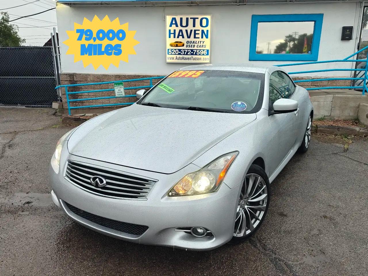 2012 Infiniti G37 79K Miles