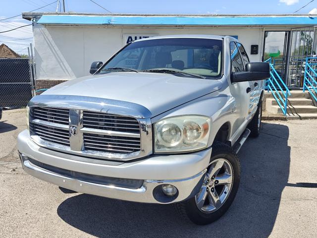 Silver 2007 Dodge RAM 1500 Pickup Truck