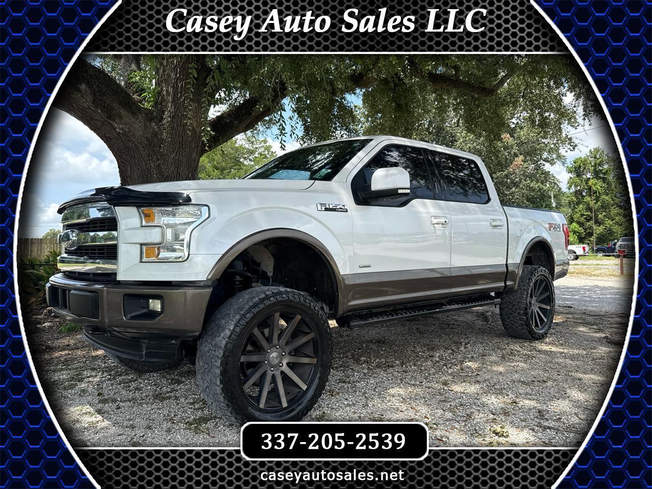 2015 Ford F-150 Lariat SuperCab 5.5-ft 4WD