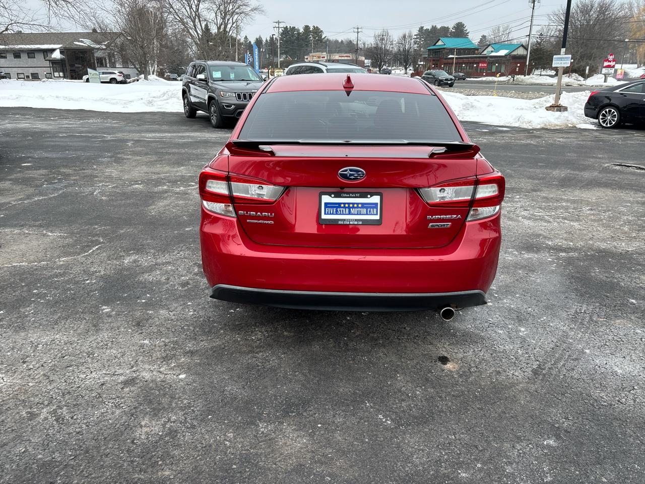 Subaru Impreza 2.0i Sport CVT 4-Door 2017