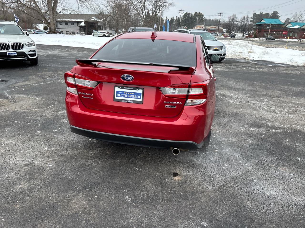Subaru Impreza 2.0i Sport CVT 4-Door 2017