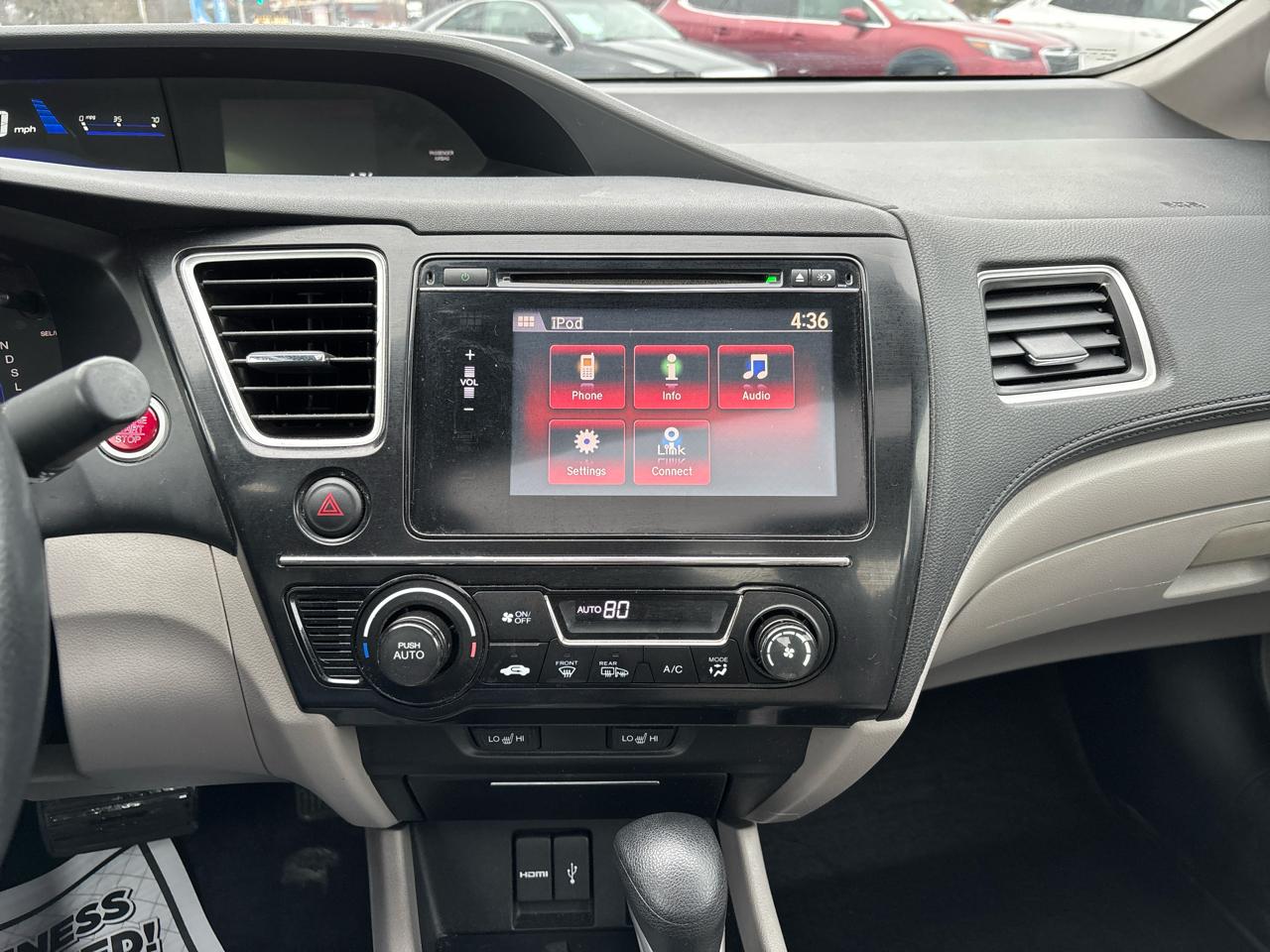 Honda Civic EX-L Sedan AT 2014